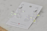 Balloon Dog Transparent Translucent Drop Dangle Earrings