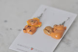 Capybara Dangle Drop Earrings