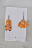 Capybara Dangle Drop Earrings