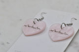 Heartbeat Heart Drop Earrings