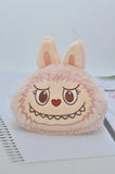 Cute Monster Coin Purse Handbag Keychain Keyring - Light Pink