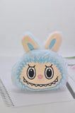 Cute Monster Coin Purse Handbag Keychain Keyring - Blue