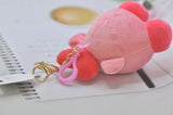 Cute Kawaii Heart Handbag Keychain Keyring - Pink