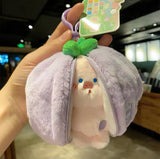 Surprise Pig Pouch Plush Handbag Keychain Keyring