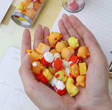 Cure Tub of Mini Fast Food Erasers - 12pcs