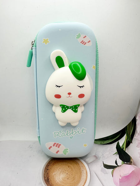 Cute Squishy Bunny Rabbit Pencil Case