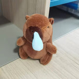 Capybara Plush Handbag Keychain Keyring