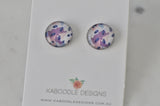 Handmade Artwork Stud Earrings