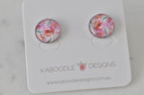 Handmade Artwork Stud Earrings