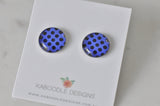 Handmade Artwork Stud Earrings