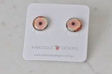 Handmade Artwork Stud Earrings