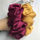 Giant Large Oversized Scrunchies - Mustard Yellow